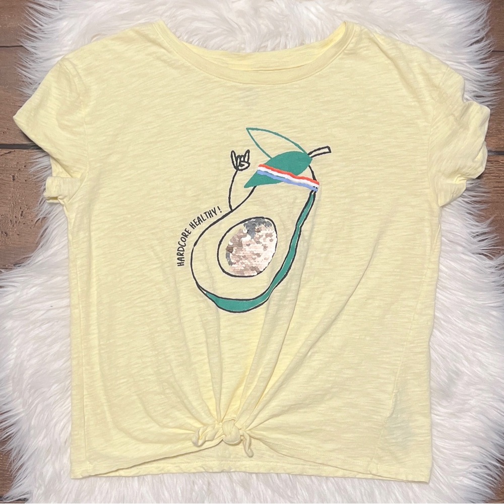 GAP KIDS Yellow Avocado Graphic Tee